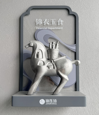 锦连环锦衣玉食门牌设计