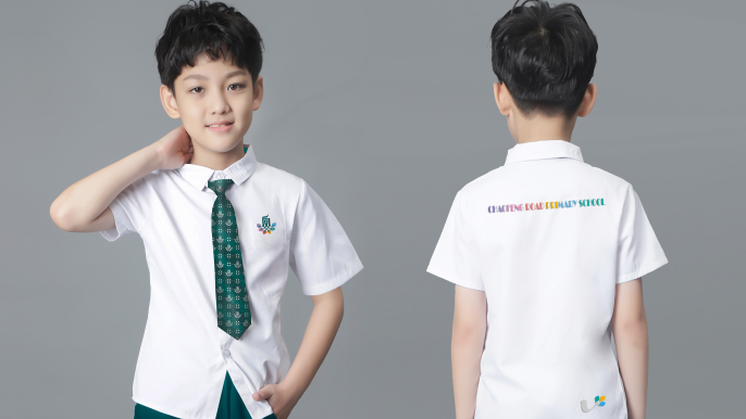 朝凤路小学学生制服展示