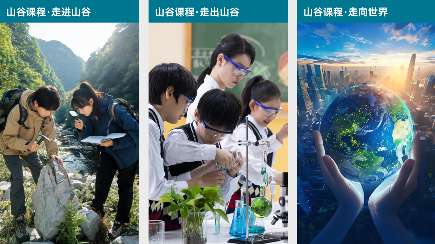 北京市大峪中学走山调研与山谷课程实践