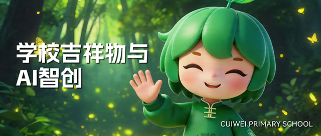 如何让吉祥物成为文化代言人?——北京市海淀区翠微小学吉祥物与AI智创封面