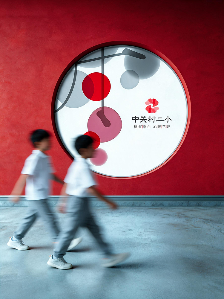 中关村二小理念升级前后对比