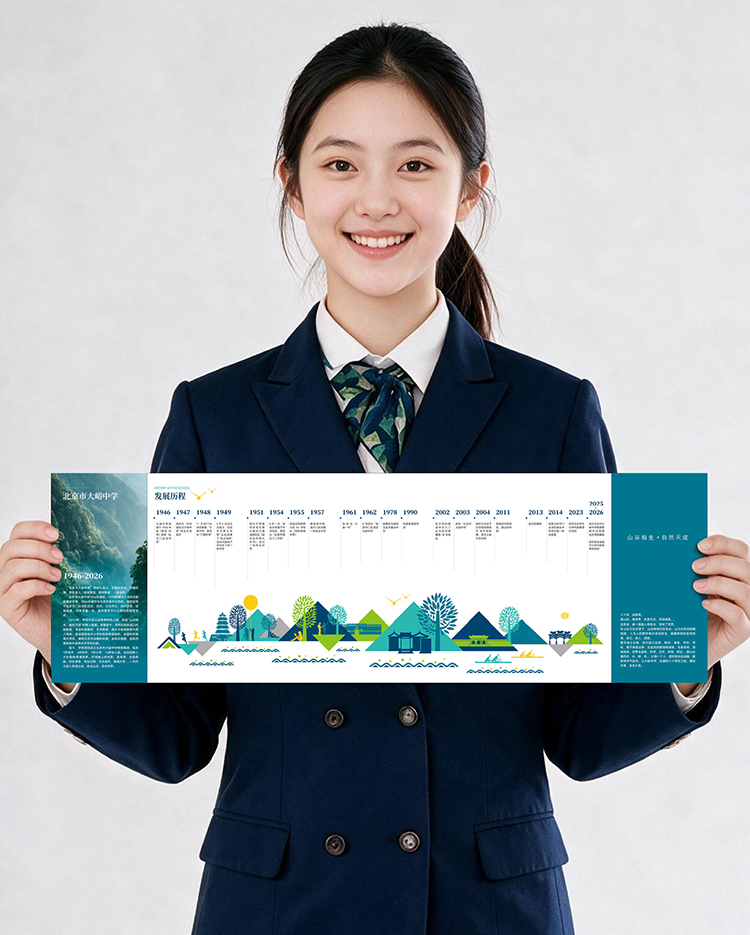 大峪中学八十周年办学成果展示