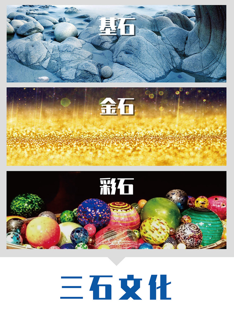 石景山社区学院三石文化概念图,垒石金石新石三种意象,教育品牌设计理念