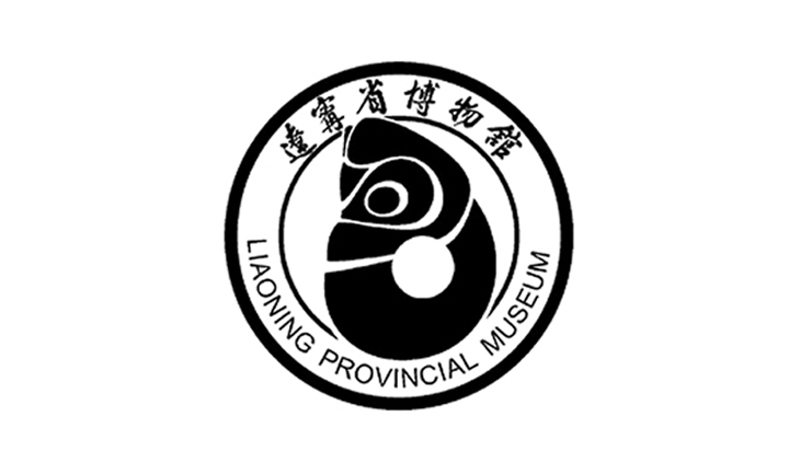 辽宁省博物馆圆形标志，以红山文化玉猪龙造型构成的博物馆LOGO设计