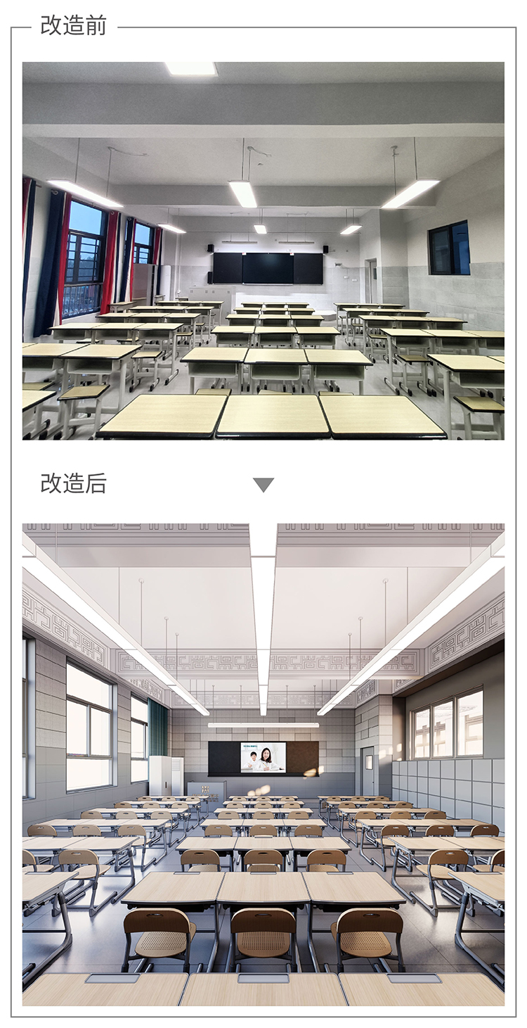 欢迎来到新世界——郑州市第十六高级中学环境建设｜正文图片8