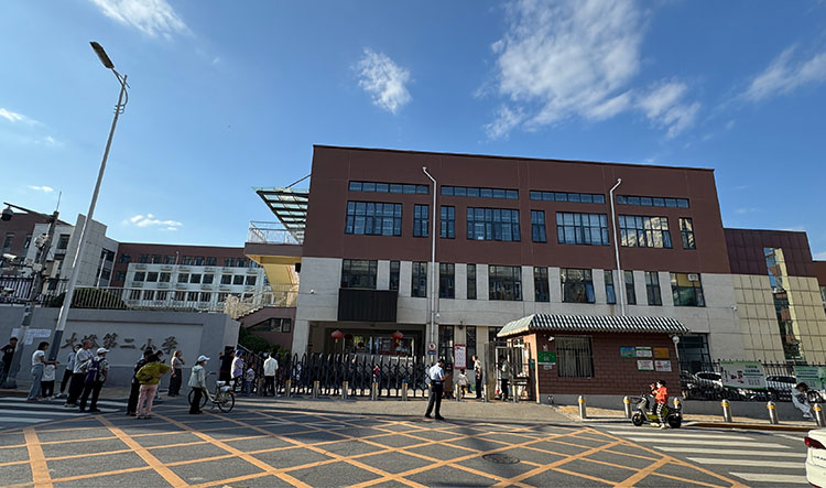 大峪二小原大门实景(改造前)